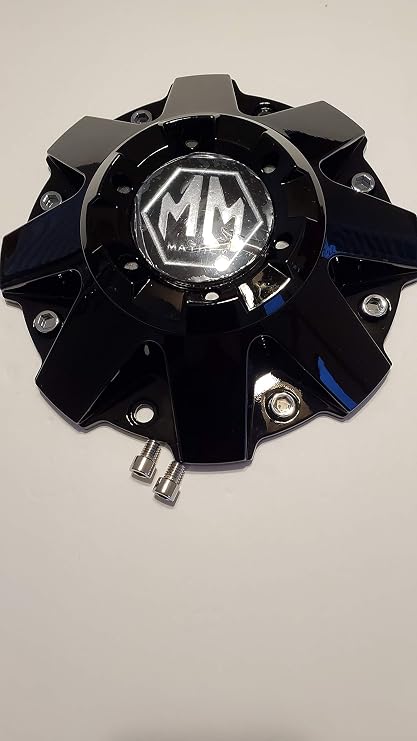 Mayhem Wheels Black Center Cap with 2 mounting Screws Bolt C108040B01 81222090F-