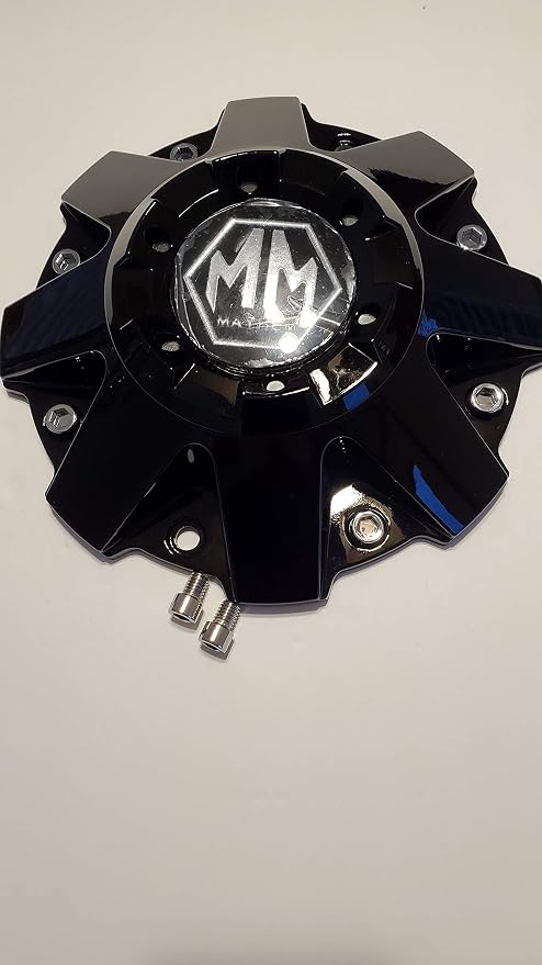Mayhem Wheels Black Center Cap with 2 mounting Screws Bolt C108040B01 81222090F-