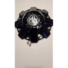 Mayhem Wheels Black Center Cap with 2 mounting Screws Bolt C108040B01 81222090F-