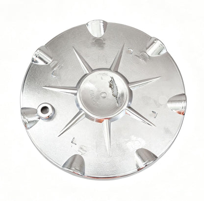 C10D25 Chrome Wheel Center Cap DIP Phantom D25 Hub Cap 70631885F-1,1pc