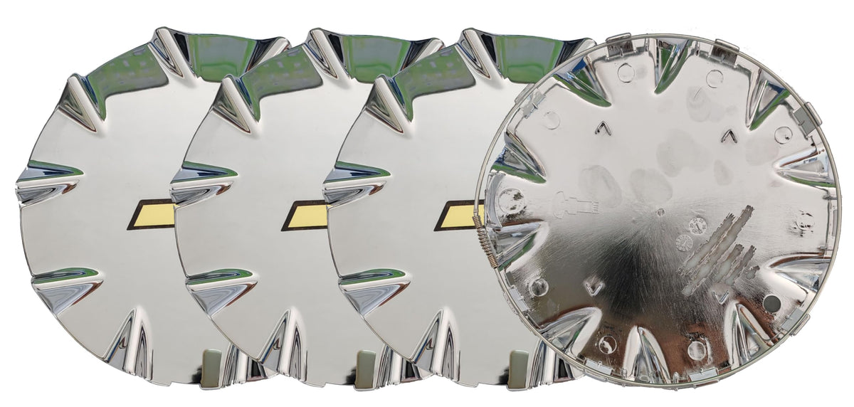 Chrome Wheel Center Cap Hub Cover for Chevy SSR 2003-2006 (19" Front Wheel, 20" Rear Wheel) 4PCS