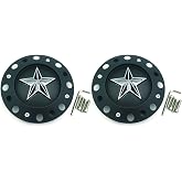 Wheel Center Cap KMC XD Series Rockstar Wheel Hub Cap 1001775 Matte Black 4PCS