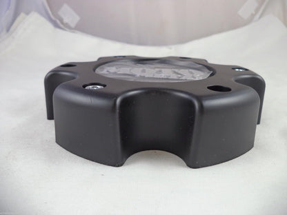 Moto Metal MO909B6139YB Flat Black Wheel Center Caps (1 CAP)