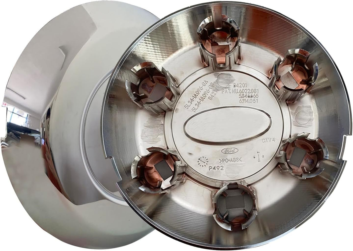 Wheel Hub Cap, Chrome 5L3Z1130R 5L34-1A096-GA for F150 Expedition 2004-2008, Center Cap Cover