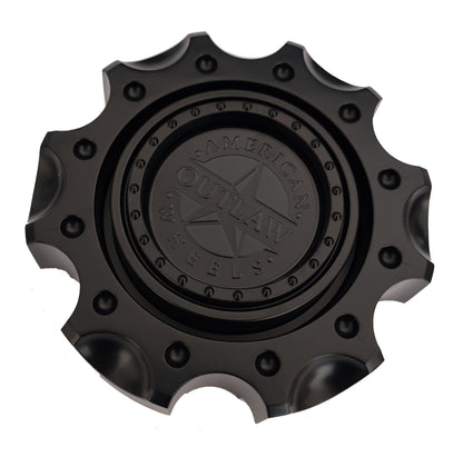 Matte Black G205-6V-01 Wheel Center Cap 1Pc