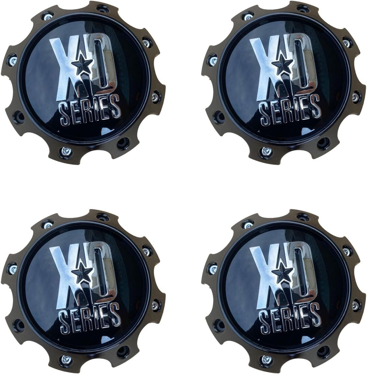 Wheel Center Cap KMC XD Series 1079L170 8 Lug XD797 XD798 Wheel Hub Cap Glossy B