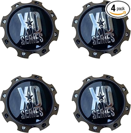 Wheel Center Cap KMC XD Series 1079L170 8 Lug XD797 XD798 Wheel Hub Cap Glossy B