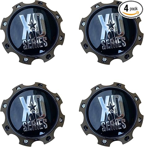 Wheel Center Cap KMC XD Series 1079L170 8 Lug XD797 XD798 Wheel Hub Cap Glossy B