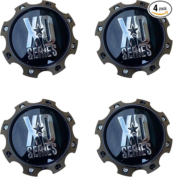 Wheel Center Cap KMC XD Series 1079L170 8 Lug XD797 XD798 Wheel Hub Cap Glossy B
