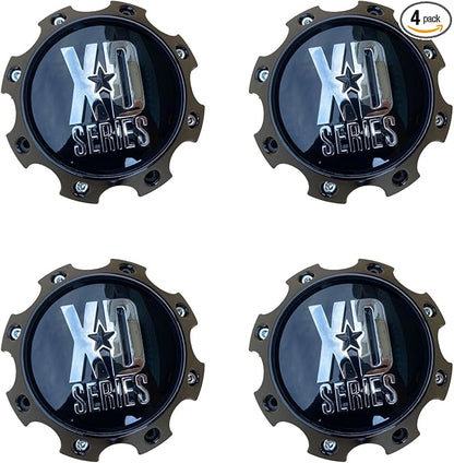 Wheel Center Cap KMC XD Series 1079L170 8 Lug XD797 XD798 Wheel Hub Cap Glossy B