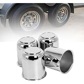 1PCS Wheel Hub Cap Center Cap Marine Boat Trailer for Ranger Trail wheel Chrome 