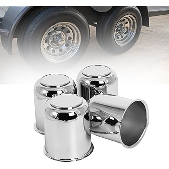 1PCS Wheel Hub Cap Center Cap Marine Boat Trailer for Ranger Trail wheel Chrome 