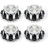 4PCS Wheel Center Cap Hub Cap Cover 46272/46268 for Silverado 2500 3500 Van Subu