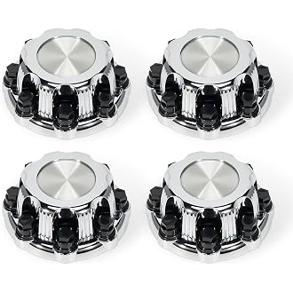 4PCS Wheel Center Cap Hub Cap Cover 46272/46268 for Silverado 2500 3500 Van Subu
