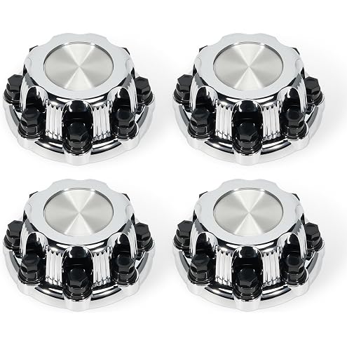 4PCS Wheel Center Cap Hub Cap Cover 46272/46268 for Silverado 2500 3500 Van Subu