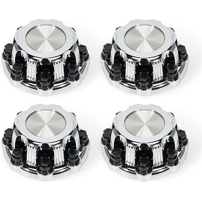 4PCS Wheel Center Cap Hub Cap Cover 46272/46268 for Silverado 2500 3500 Van Subu