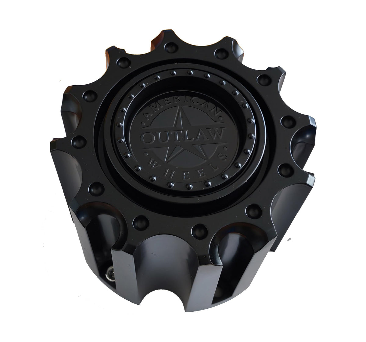 Matte Black G205-6H Wheel Center Cap 1Pc