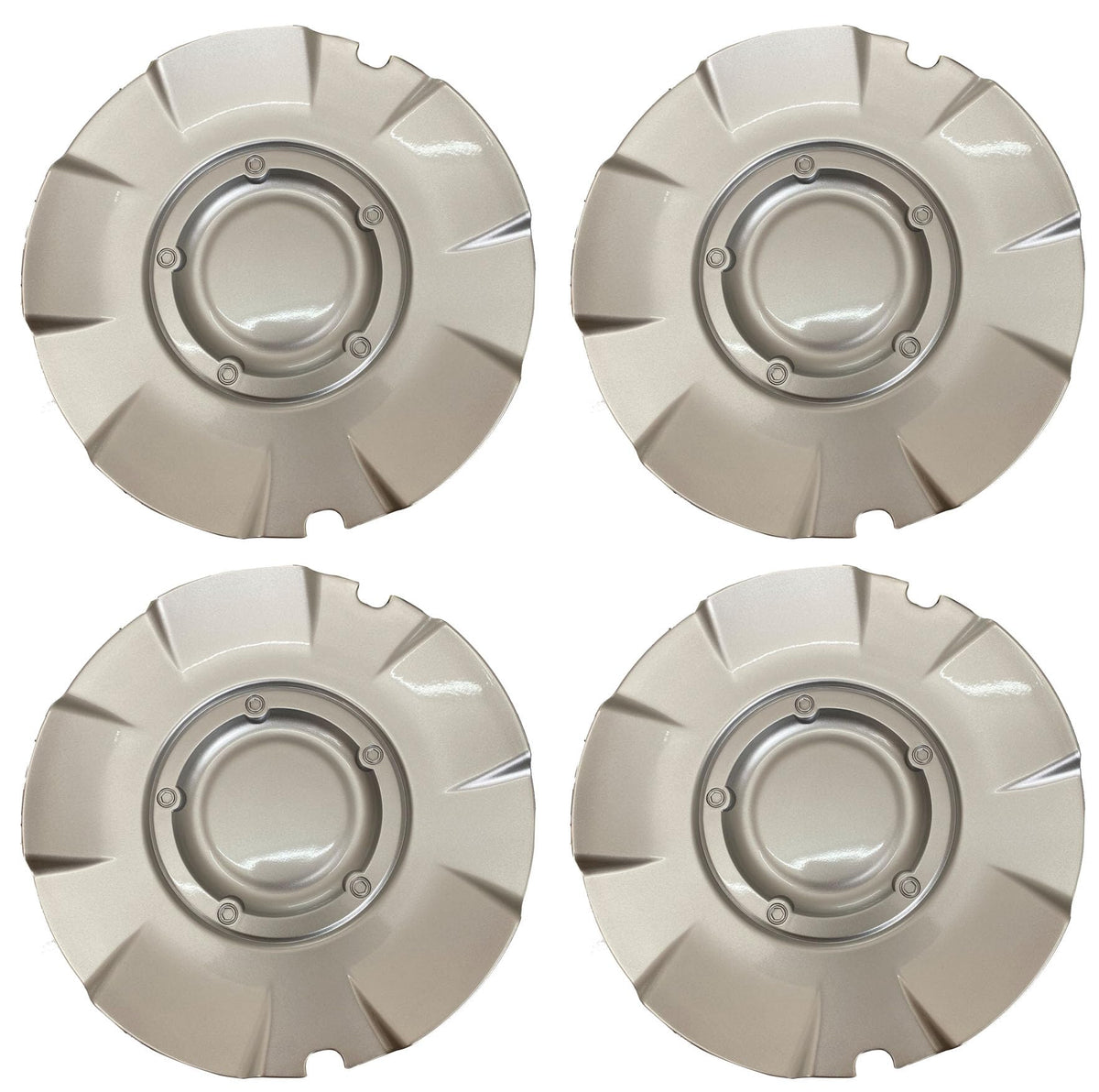 Silver Wheel Center Cap 15116616 for Chevy Silverado SS Suburban 1500 Hub Cap 4PC