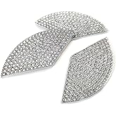 C300 Trunk Side Badge Silver Bling Letter Emblem Crystal for Mercedes Benz Ice O