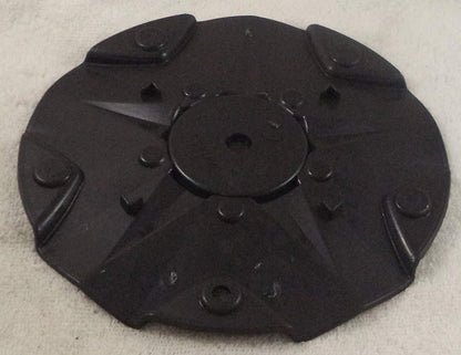 2 Crave C518702 Wheels Gloss Black Center Caps (4 CAPS)
