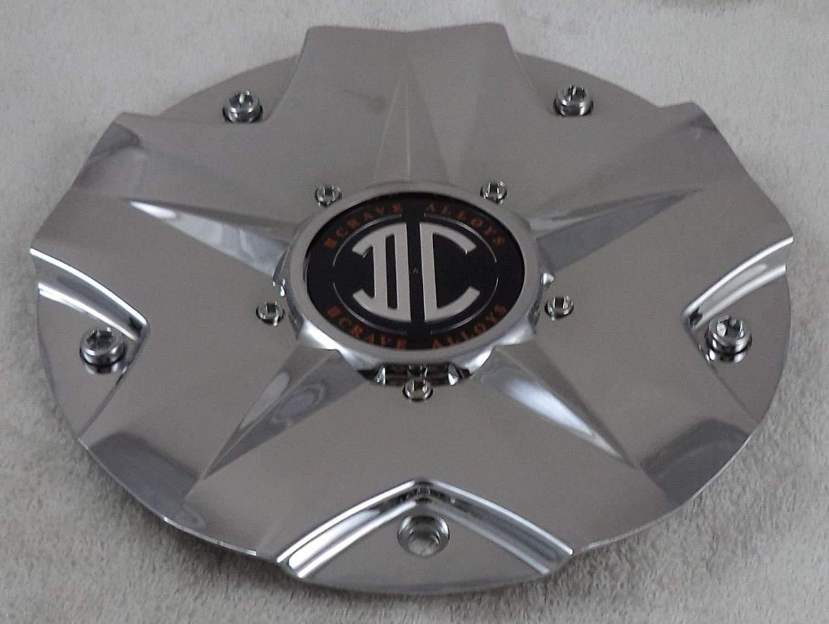 2 Crave Wheels Chrome Center Caps # C518702 (1 CAP)