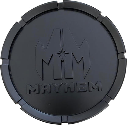 4Pcs Wheel Center Cap ForMayhem Wheel Rim Hub Cap BC534 C108300MB05 Black 5.25"