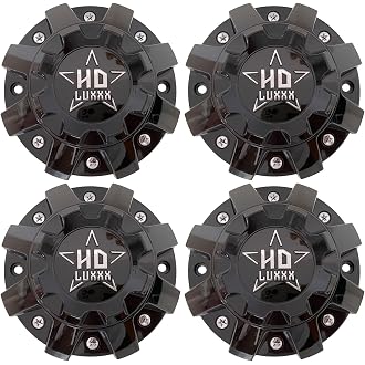 1pc Glossy Black Wheel Center Cap Hub Cap ER038 ForDFD Wheels Texas Lone Star ER