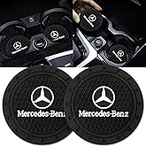 Stainless Steel License Plate Tag for Car (Black for MercedesBenz)