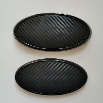 2PCS Front Grille + Rear Trunk Lid Emblem Nameplate for W-R-X 2015+ SB-02-W (Whi