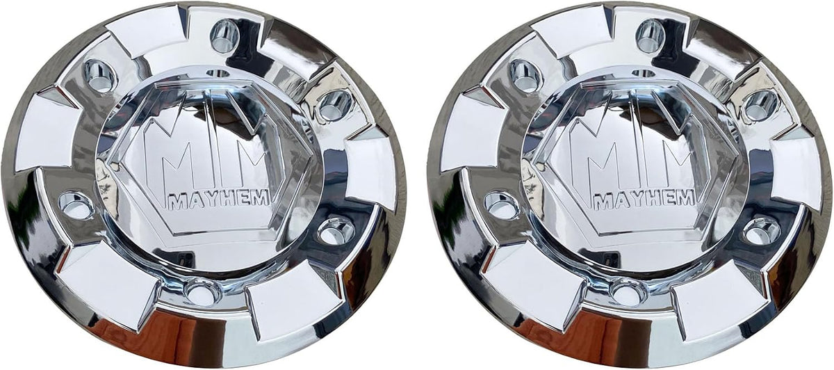 Center Cap Wheel Hub Cap for Mayhem Wheel Silver C-231-2 C108010C C806802-1CAP Center Part only 2Pcs