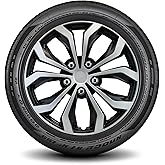 4pcs Racing Flag Camaro 2016-2018 Hub Cap Set (18" or 19") Black Brushed Stainle