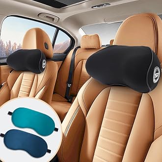 Car 2Pcs Leather Sport Car Seat for Silverado Z71 Off Road Pillow for Travel Nec
