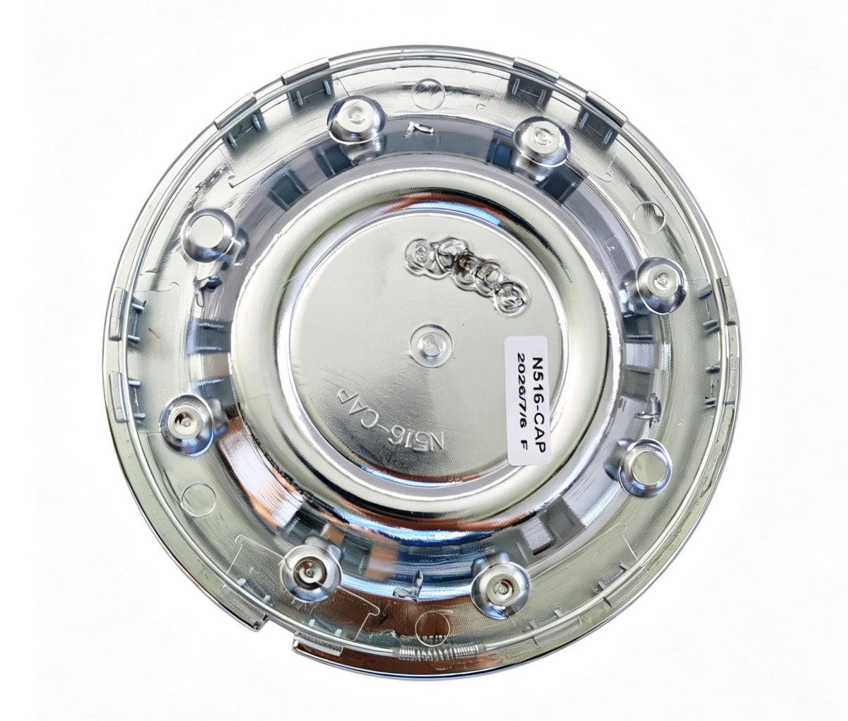 Wheel Center Cap MCD8020NA04 Dolce DC-12 Chrome N516-CAP LG0501-18 Hub Cap, 4PC