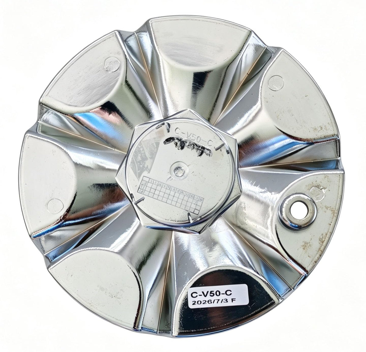 Wheel Center Cap Chrome Verde ICON C-V50-C LG1010-42 Hub Cap, 1PC