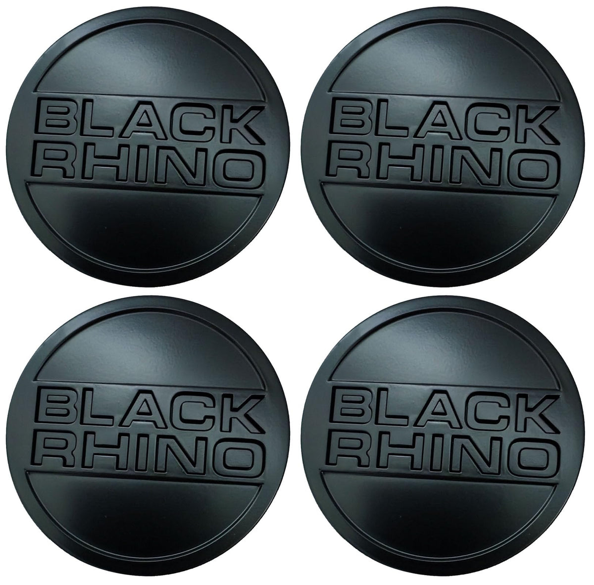 CCBRPSC002 Matte Black Wheel Center Cap Black Rhino Hub Cap (PSC002) 4PCS