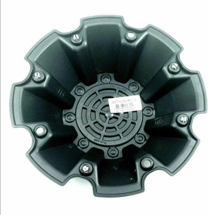 WheelPros 4 Pack M793BK01 Moto Metal Cap M-793 Black Wheel Center Cap