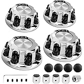 4PCS Wheel Center Cap Hub Cap Cover 46272/46268 for Silverado 2500 3500 Van Subu