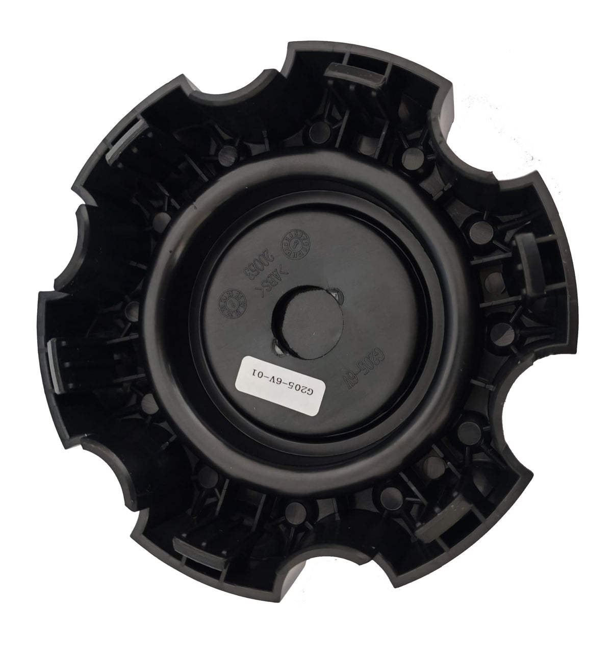 Matte Black G205-6V-01 Wheel Center Cap 1Pc
