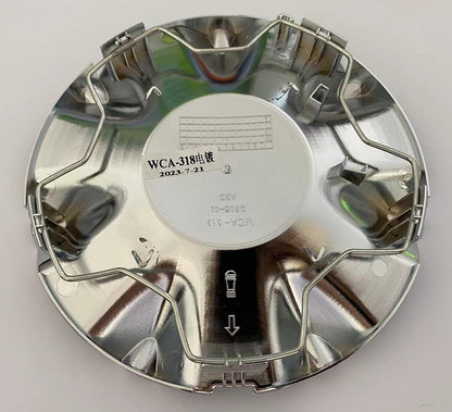 Chrome Wheel Center Cap Hub Cover 529603M200 for Hyundai Genesis 2009-2014 18" 14 Spoke Wheel