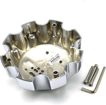 1Pc Chrome Series Wheel Center Cap Hub Cover #1079L170