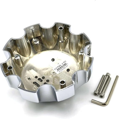 1Pc Chrome Series Wheel Center Cap Hub Cover #1079L170
