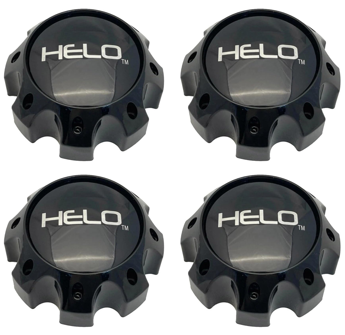 Gloss Black Wheel Center Cap S057L170 1079L170HE1SB 4PC