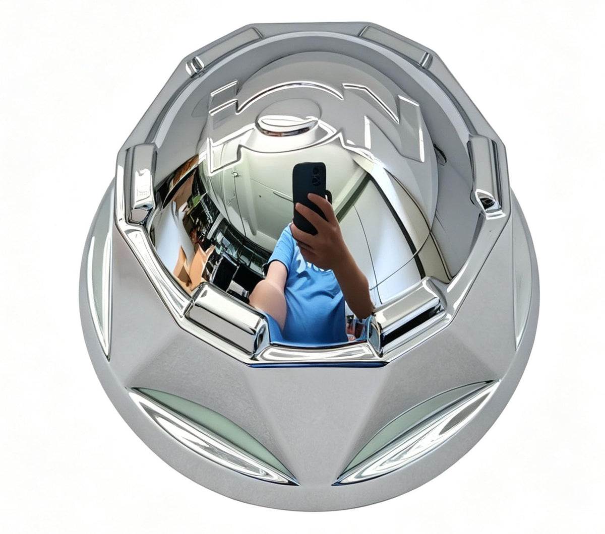 Wheel Center Cap ION Chrome LG0508-26 18100-CAP C101360 Hub Cap, 4PC