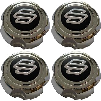 Glossy Black M060-B Wheel Rim Center Hub Cap 60mm/2.25'' Compatible with Mitsubi
