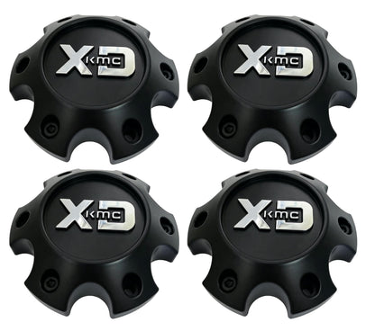 Matte Black 1275S06 Wheel Center Cap 4Pcs
