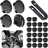 4PCS Wheel Center Cap Hub Cap Cover 1188233-00-A for Model Y 20in Wheels Wheels 