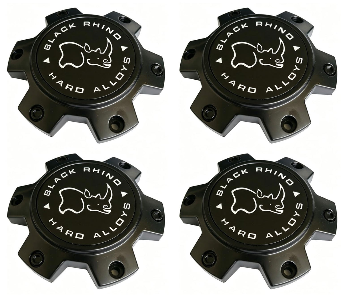 M-873 Matte Black Wheel Center Cap Black Rhino PCD:6X135/139.7 Hub Cap, 4Pcs