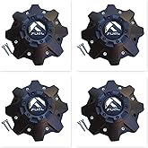 1pc Glossy Black Wheel Center Cap Hub Cap ER038 ForDFD Wheels Texas Lone Star ER