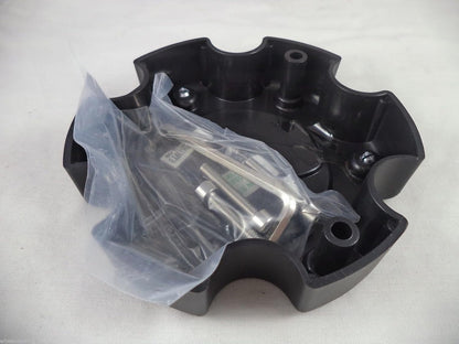 Moto Metal MO909B6139YB Flat Black Wheel Center Caps (1 CAP)