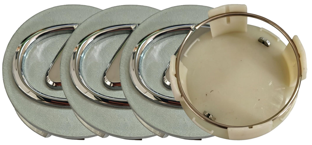 4PC Silver Wheel Center Cap for ES300h, ES350, GS Turbo, GS200t, GS350, GS450h, HS250h Hub Cap #4260350370 L062-S
